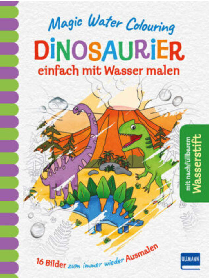 Ullmann Medien Papeterie/PBS - Magic Water Colouring - Dinosaurier günstig kaufen onesize