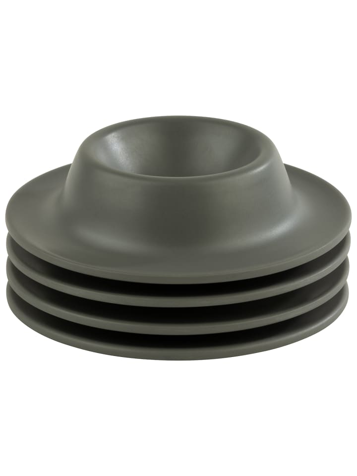 APS Eierbecher 4er Set in grau, 8,5 x 8,5 cm, H: 2 cm, Ø 8,5 cm günstig kaufen onesize