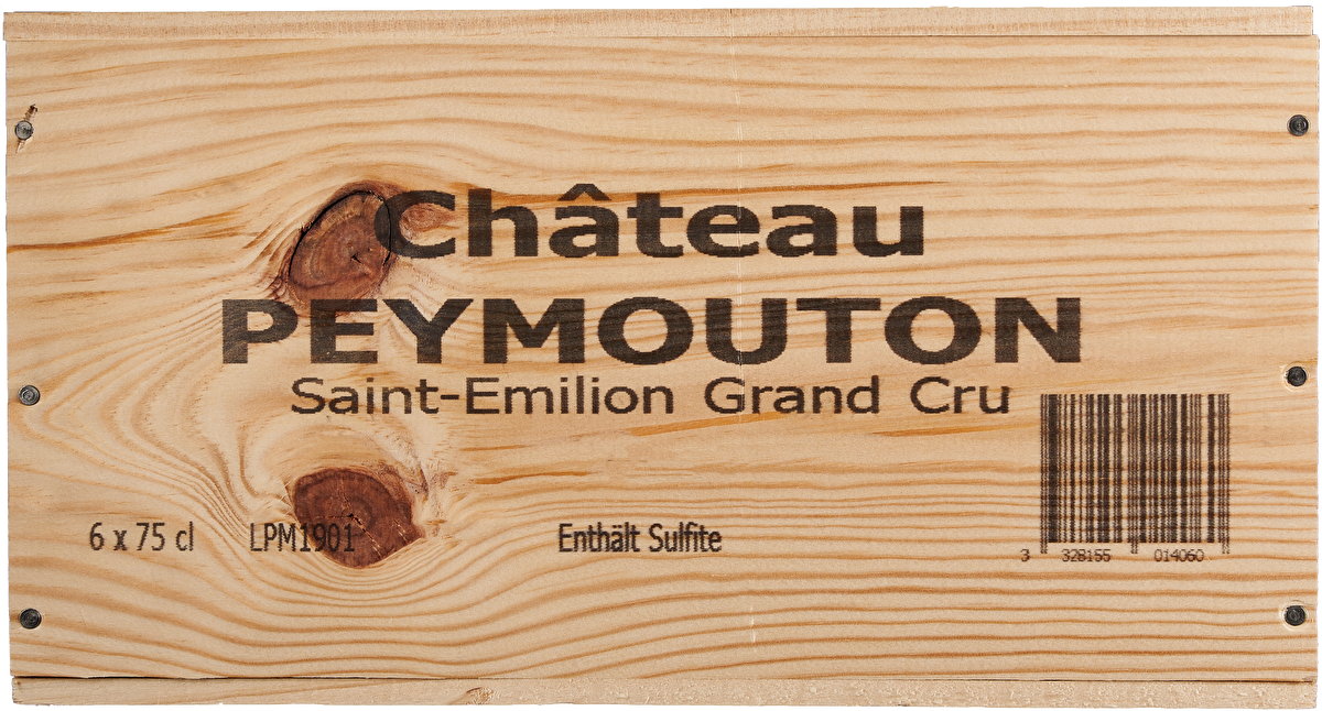 Château Peymouton 6 Flaschen Château Peymouton Grand Cru 2022 in Holzkiste