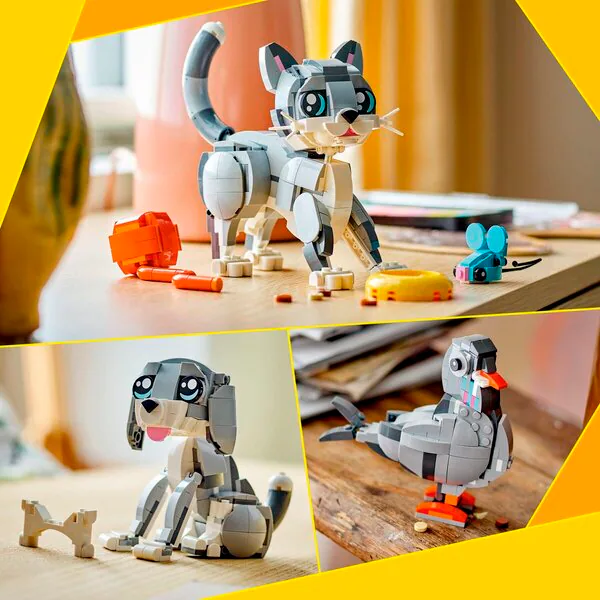 LEGO Creator 31163 3-in-1 Leikkisä kissa