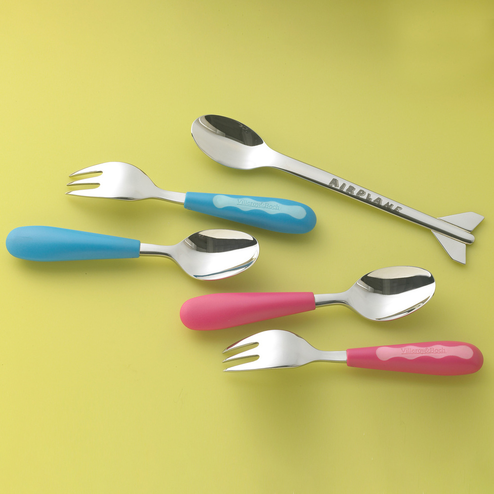 Villeroy & Boch Cuillère à bouillie Airplane Kid's Dining ensemble de couverts