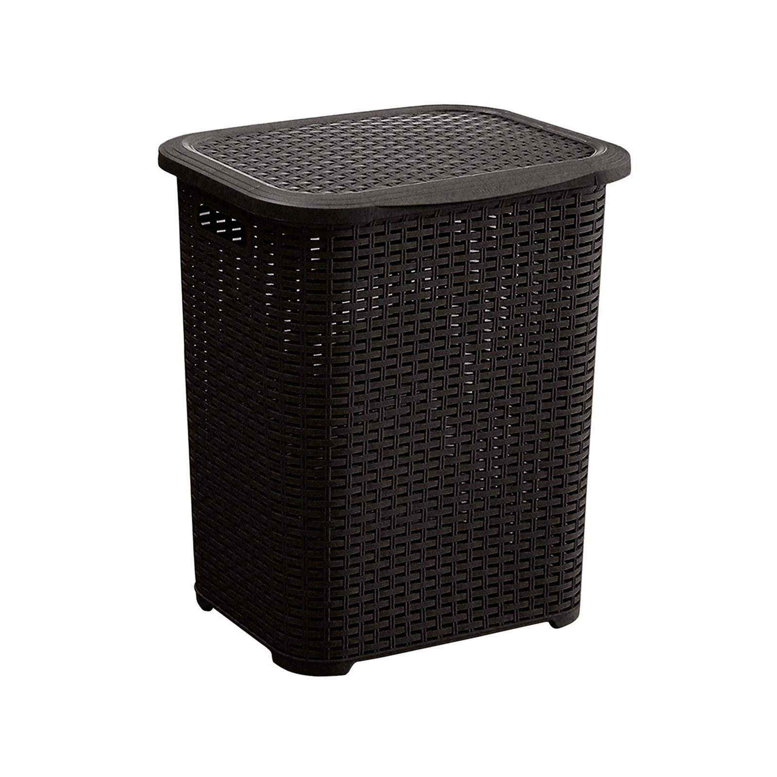 HTI-Living Wäschekorb Wäschetonne Rattan 45 Liter (Stück, 1 St), Wäschekorb Wäschesammler