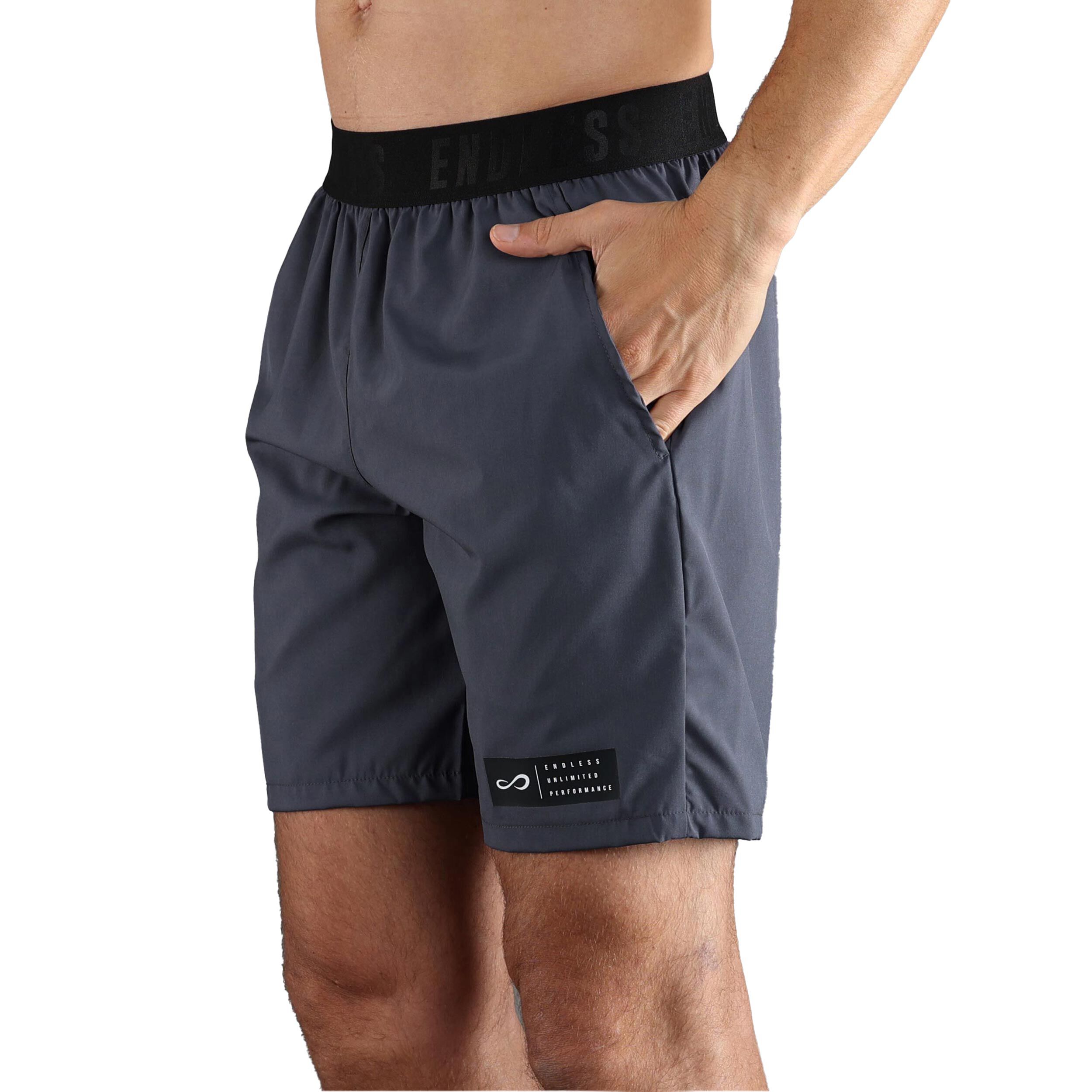 Ace Iconic Shorts Herren - Grau