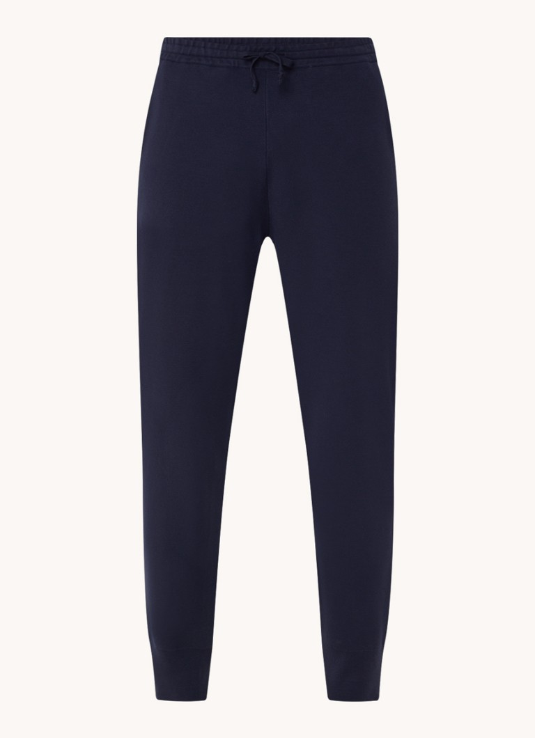 Pantaloni de trening Sandro slim fit cu buzunare laterale