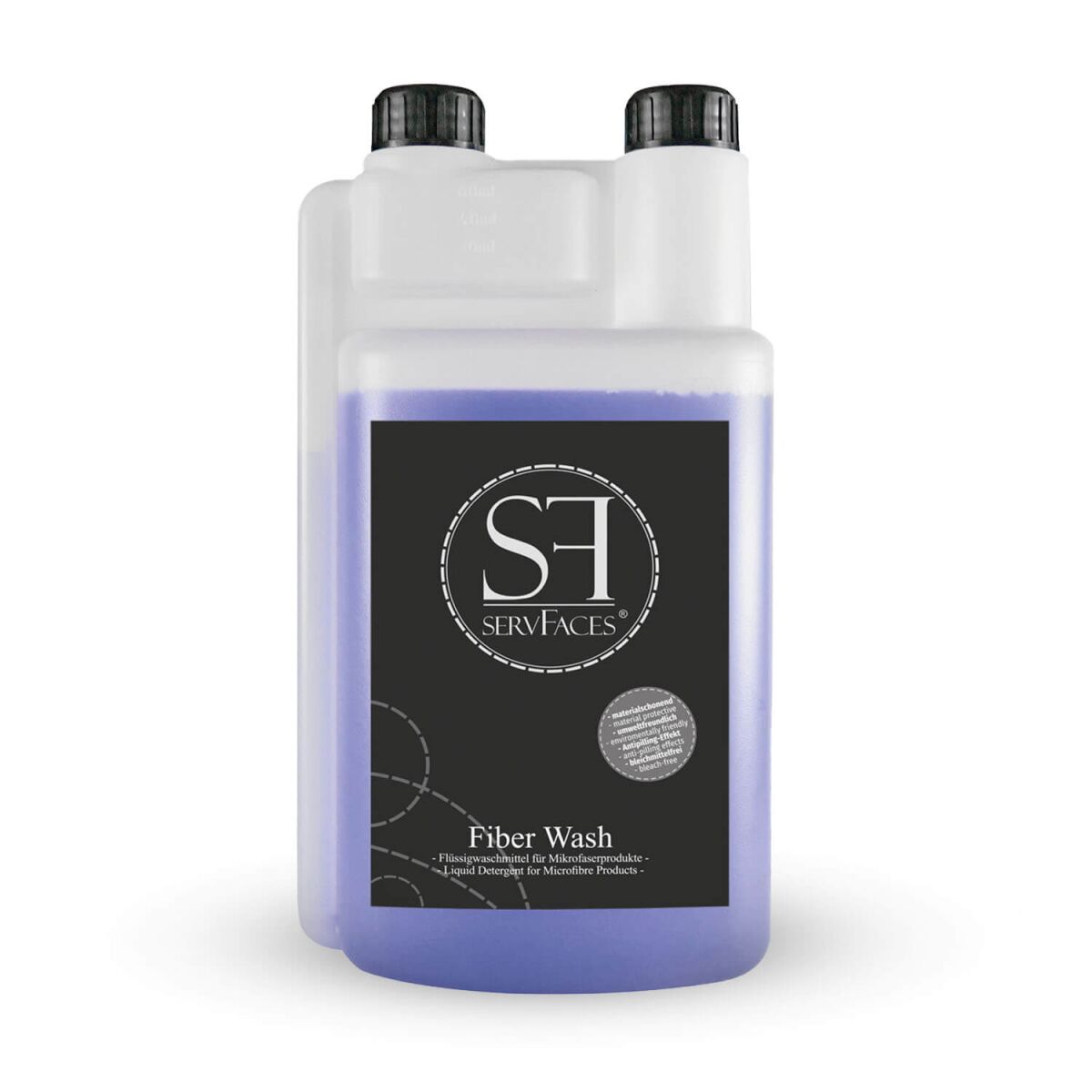 servFaces Fiber Wash Mikrofaser-Waschmittel 1L