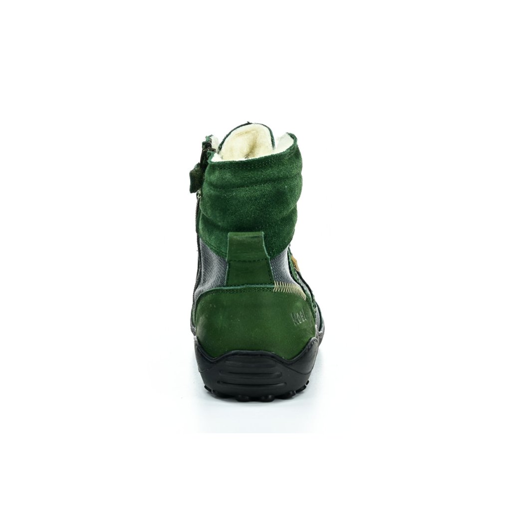 Koel4kids Miloni 2.0 Hydro WP Green AD Winterbarfußschuhe