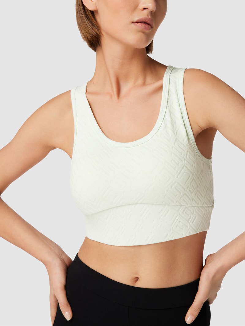 BH mit Label-Details in mint
