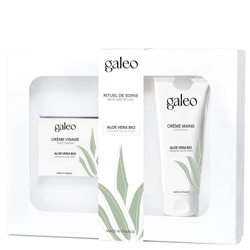 galeo COFFRETS DUO VISAGE ET MAINS - ALOE VERA BIOLOGIQUE Coffret