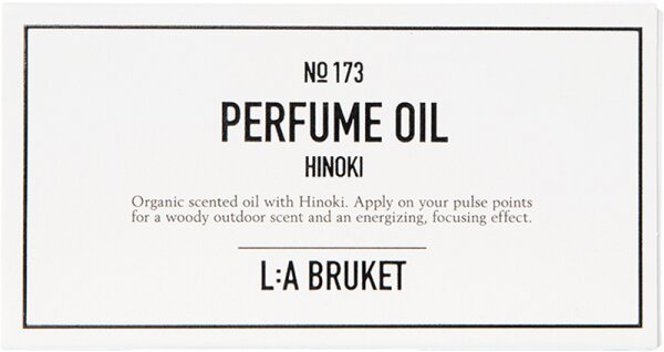 L:A Bruket No. 173 Perfume Oil Hinoki Duftöl