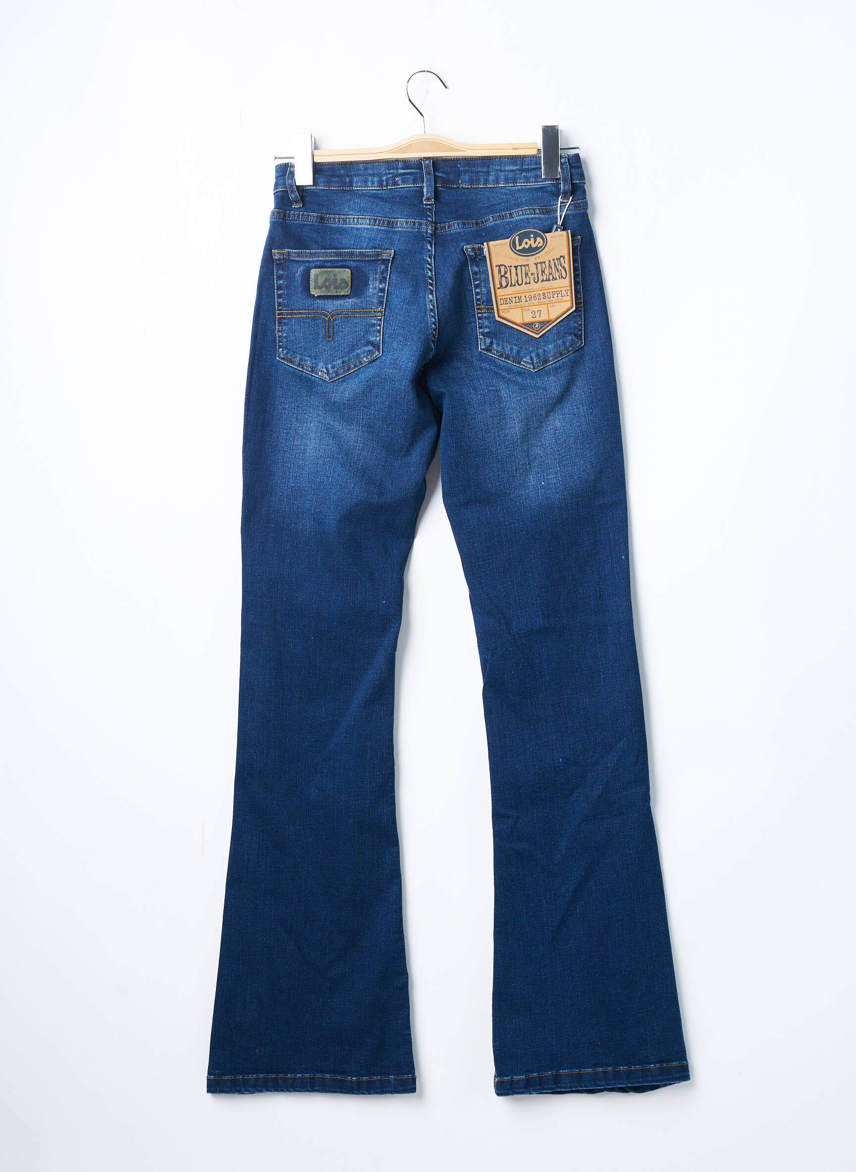 Lois Jean Flare Femme couleur bleu