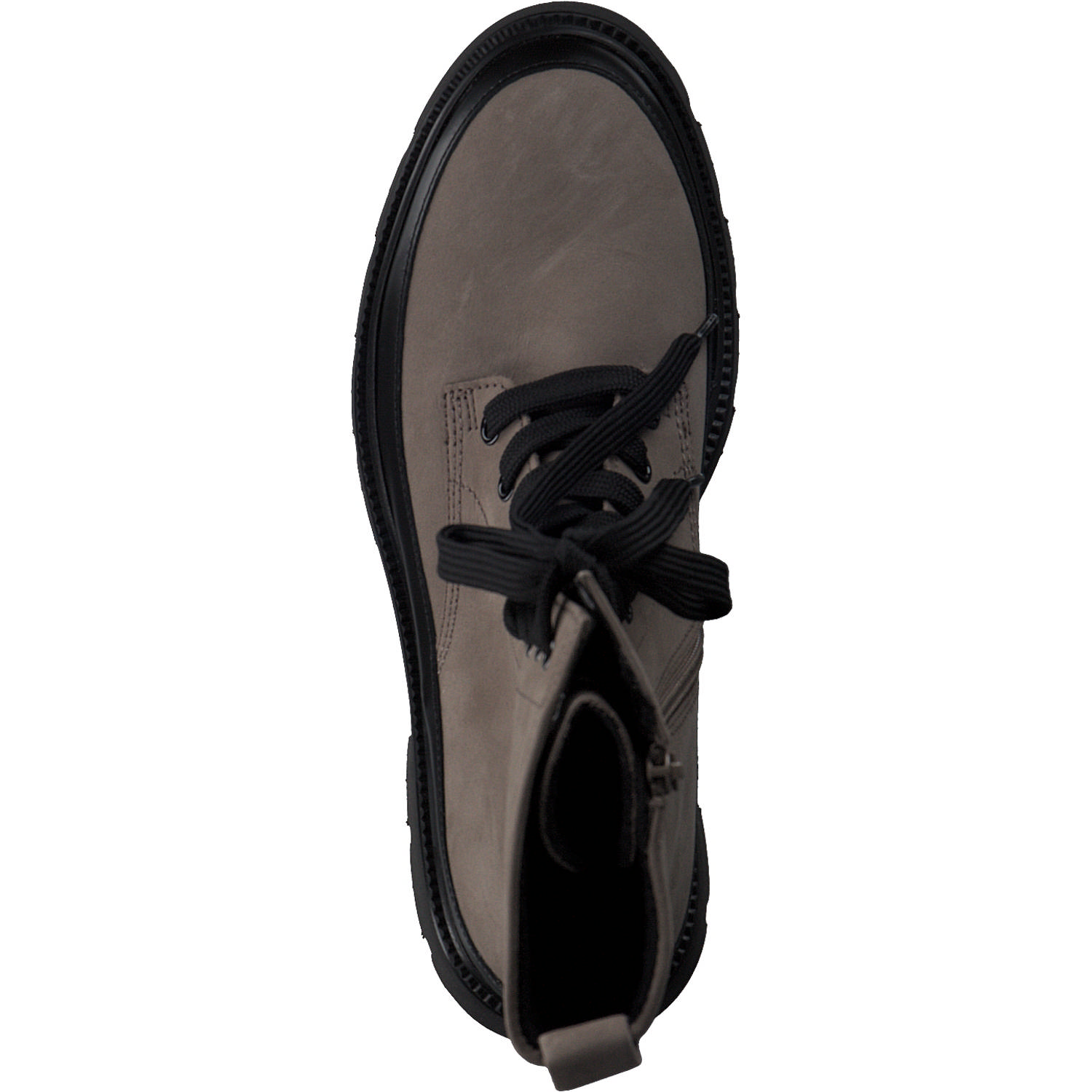 Gabor 91.831, Schnürstiefeletten, Damen, fango/schwarz