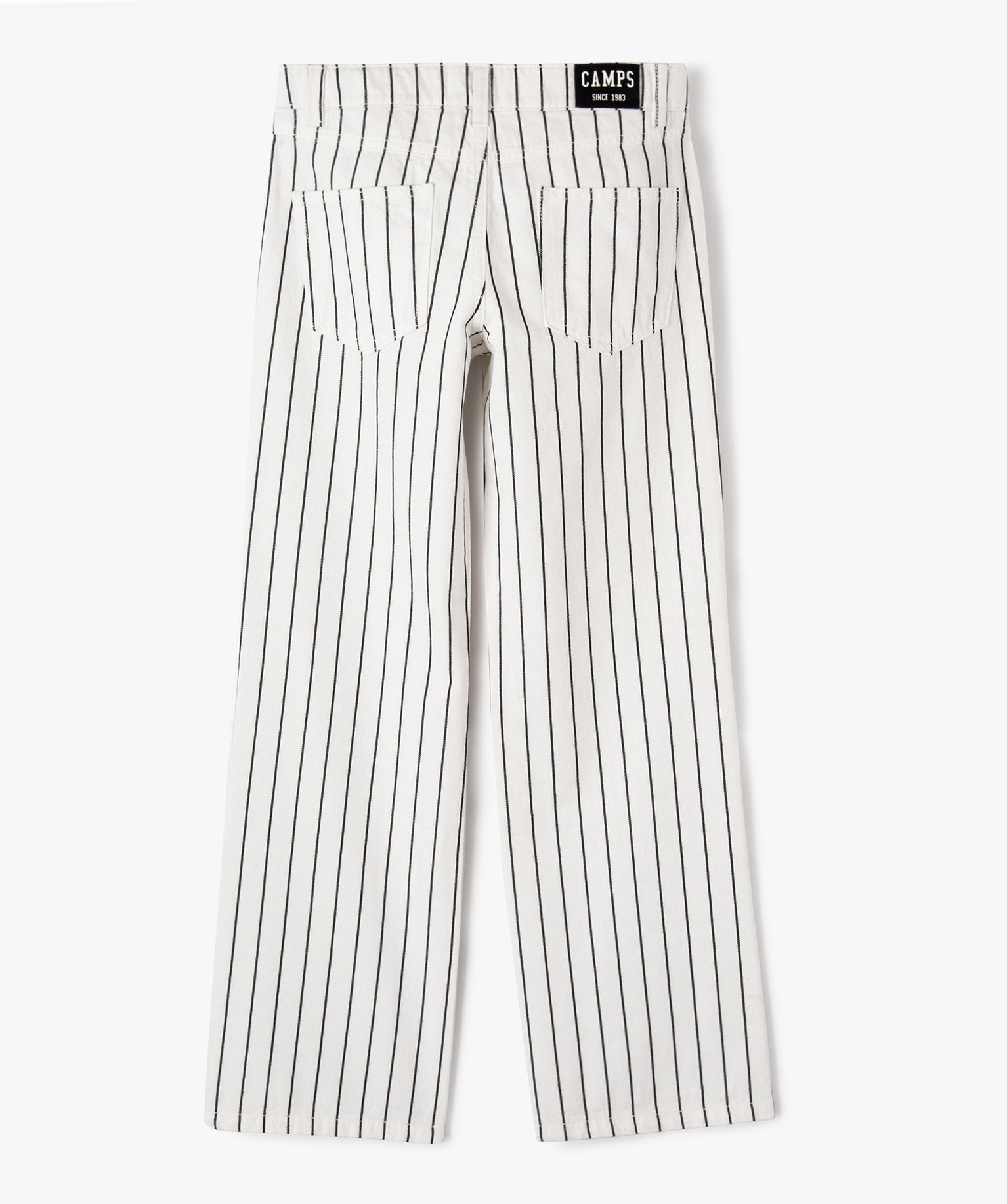 Pantalon ample à rayures fille - Camps United raye | GEMO