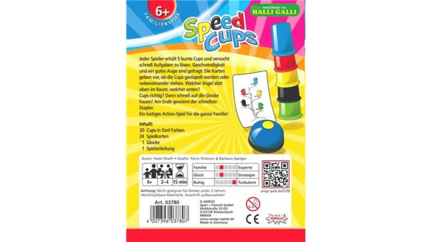 Amigo Spiele - Speed Cups
