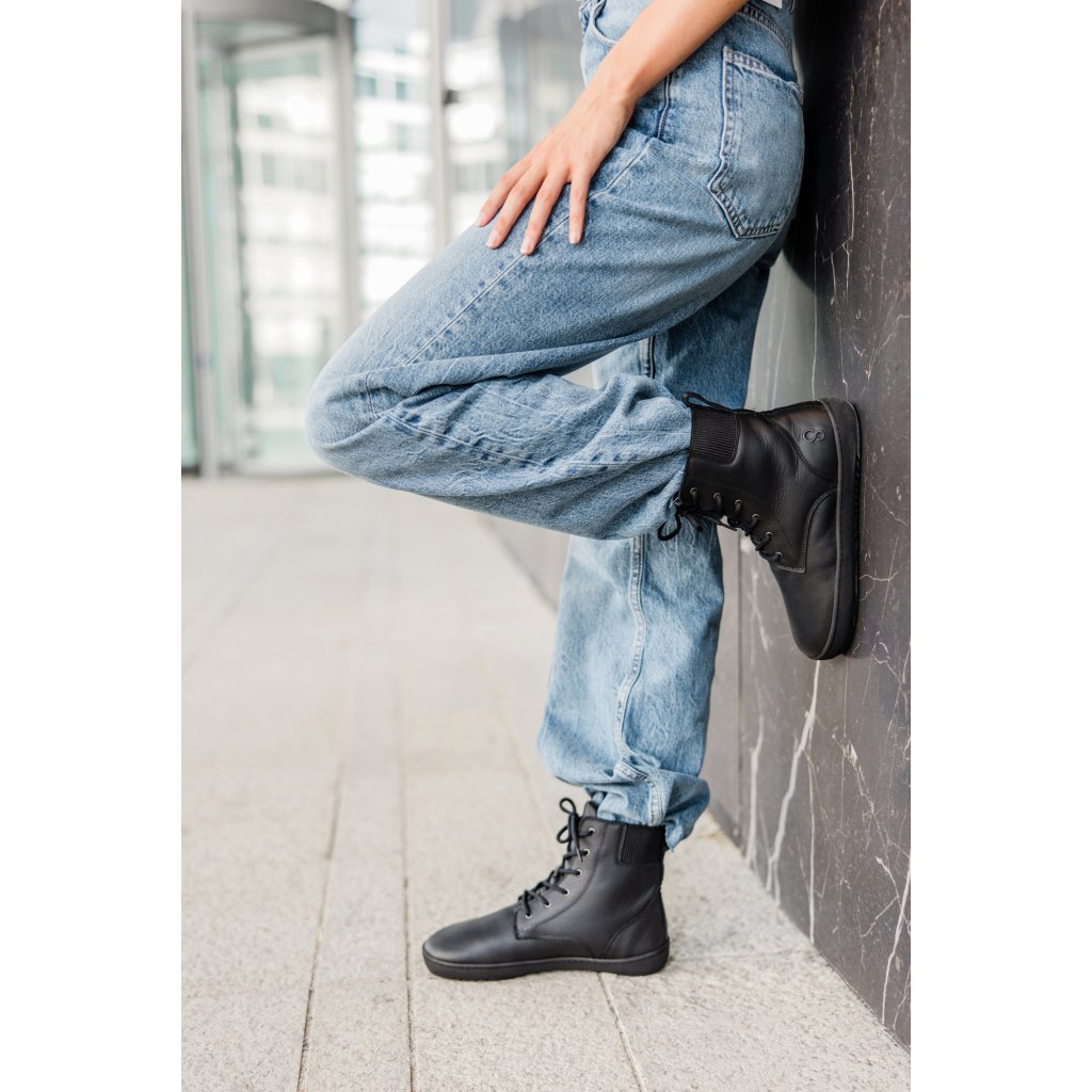 Shapen Urbaneer 2.0 Black Winterbarfußschuhe