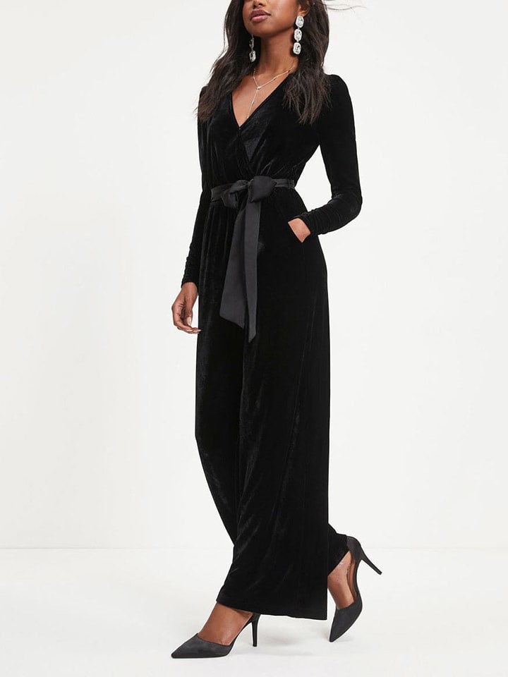 LA Angels Jumpsuit in Schwarz günstig kaufen