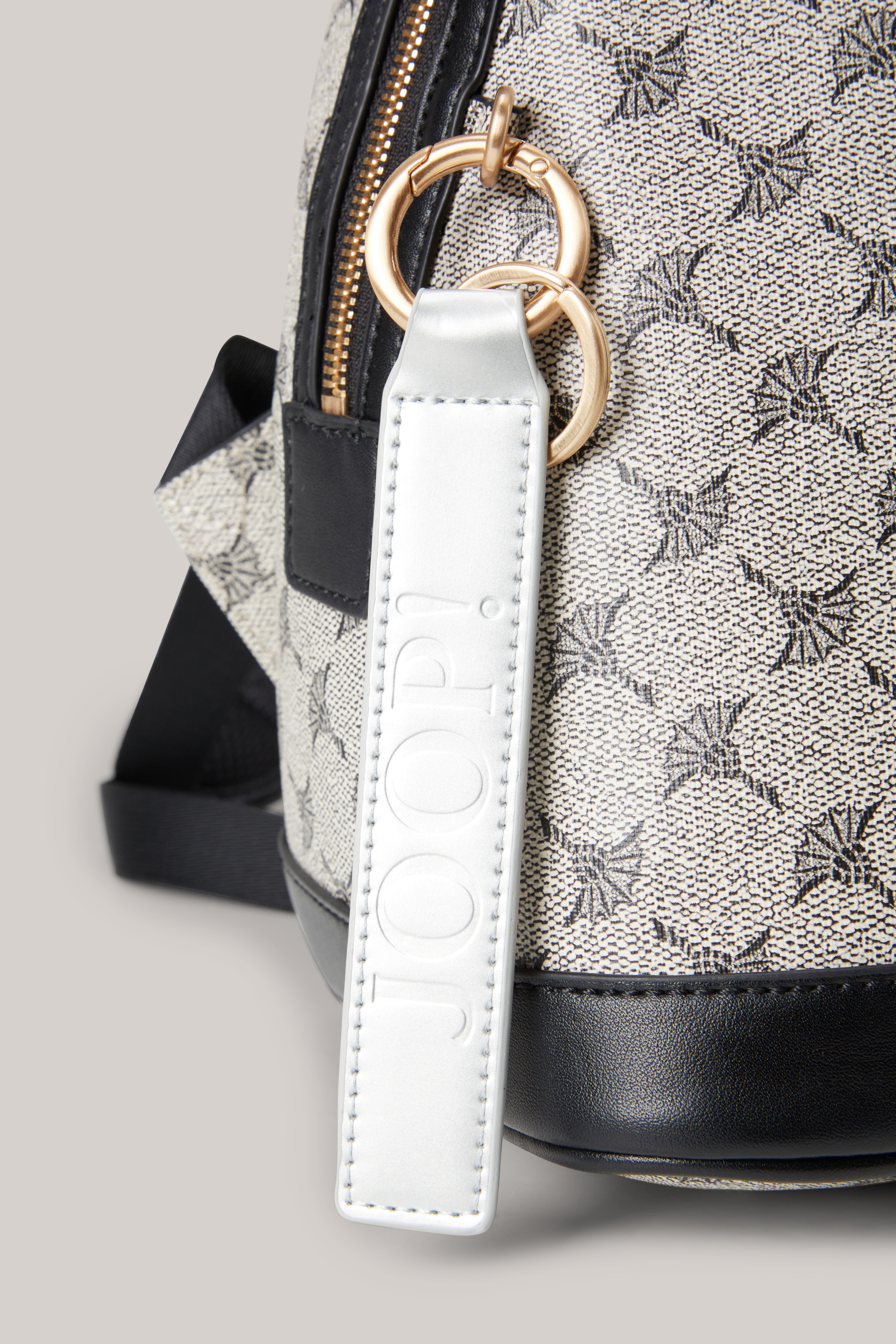 Rucksack Mazzolino Edition Enrica in Schwarz/Offwhite