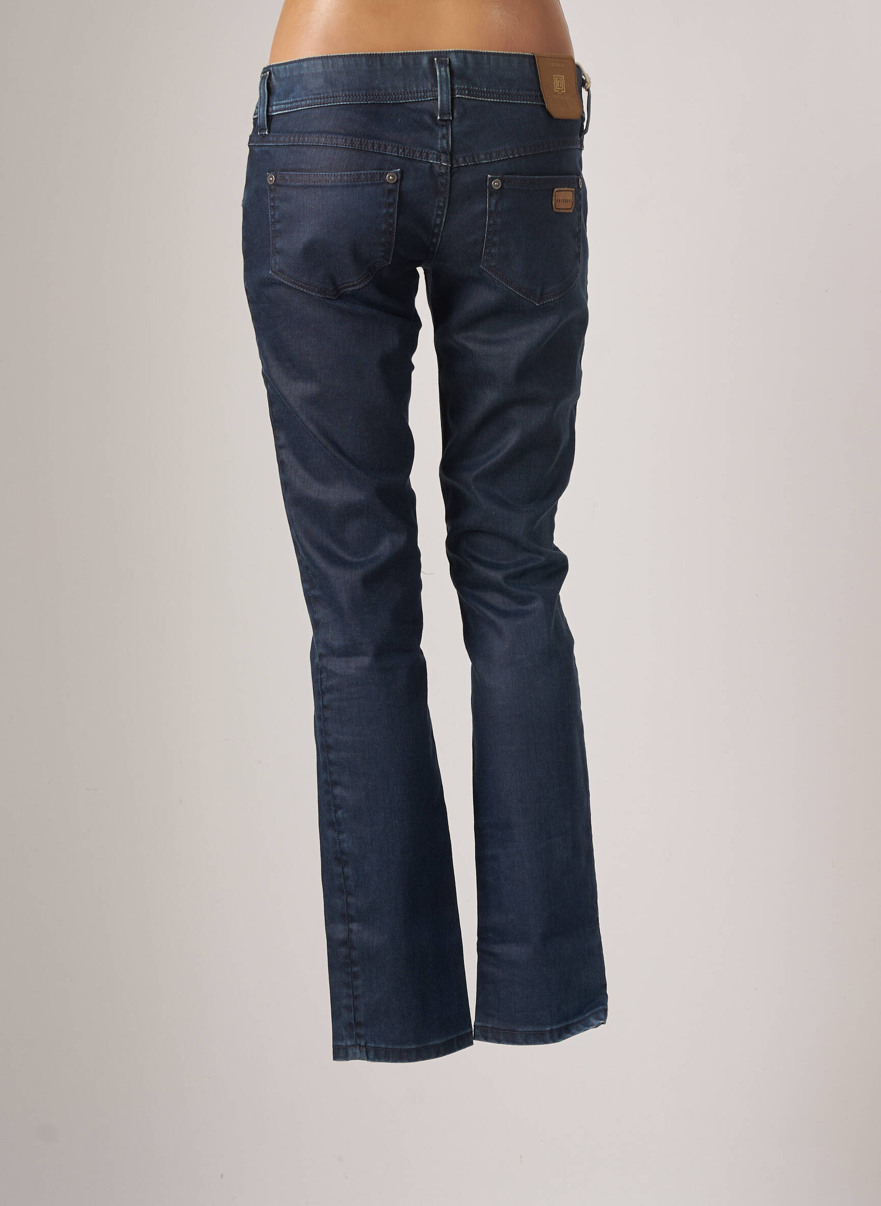 Freesoul Jeans Coupe Droite Femme couleur bleu