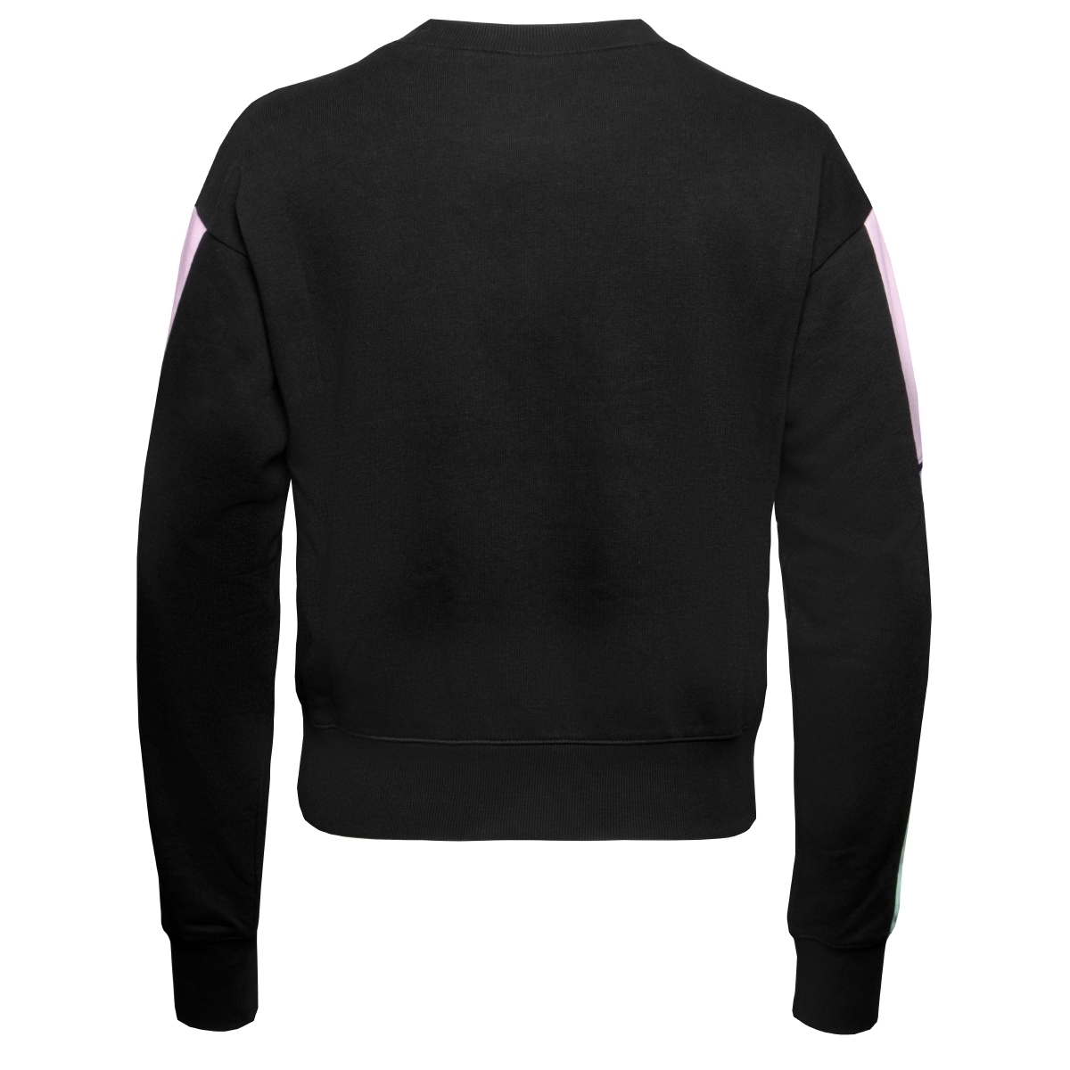 Champion Crewneck Croptop Sweatshirt schwarz