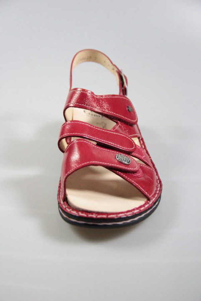 FINN COMFORT Komfort Sandalen rot Gomera