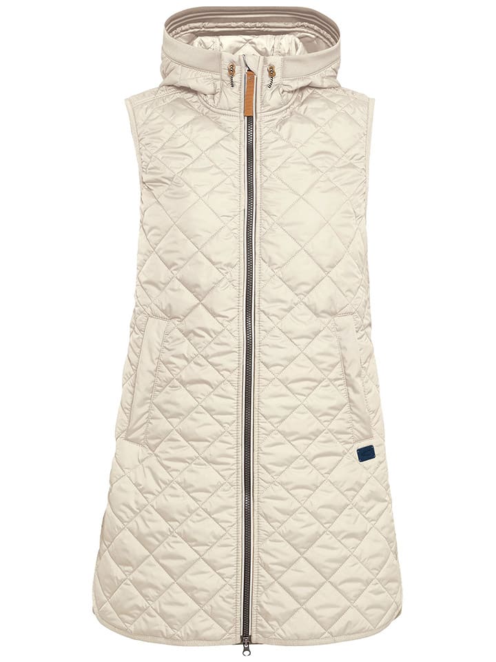 Camel Active Steppweste in Creme günstig kaufen