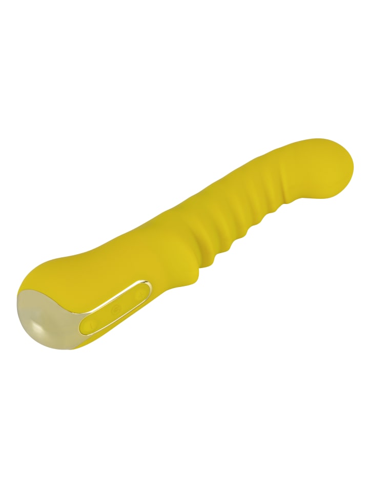 Your new favorite Vibrator G-Spot Vibrator in gelb günstig kaufen 20 cm