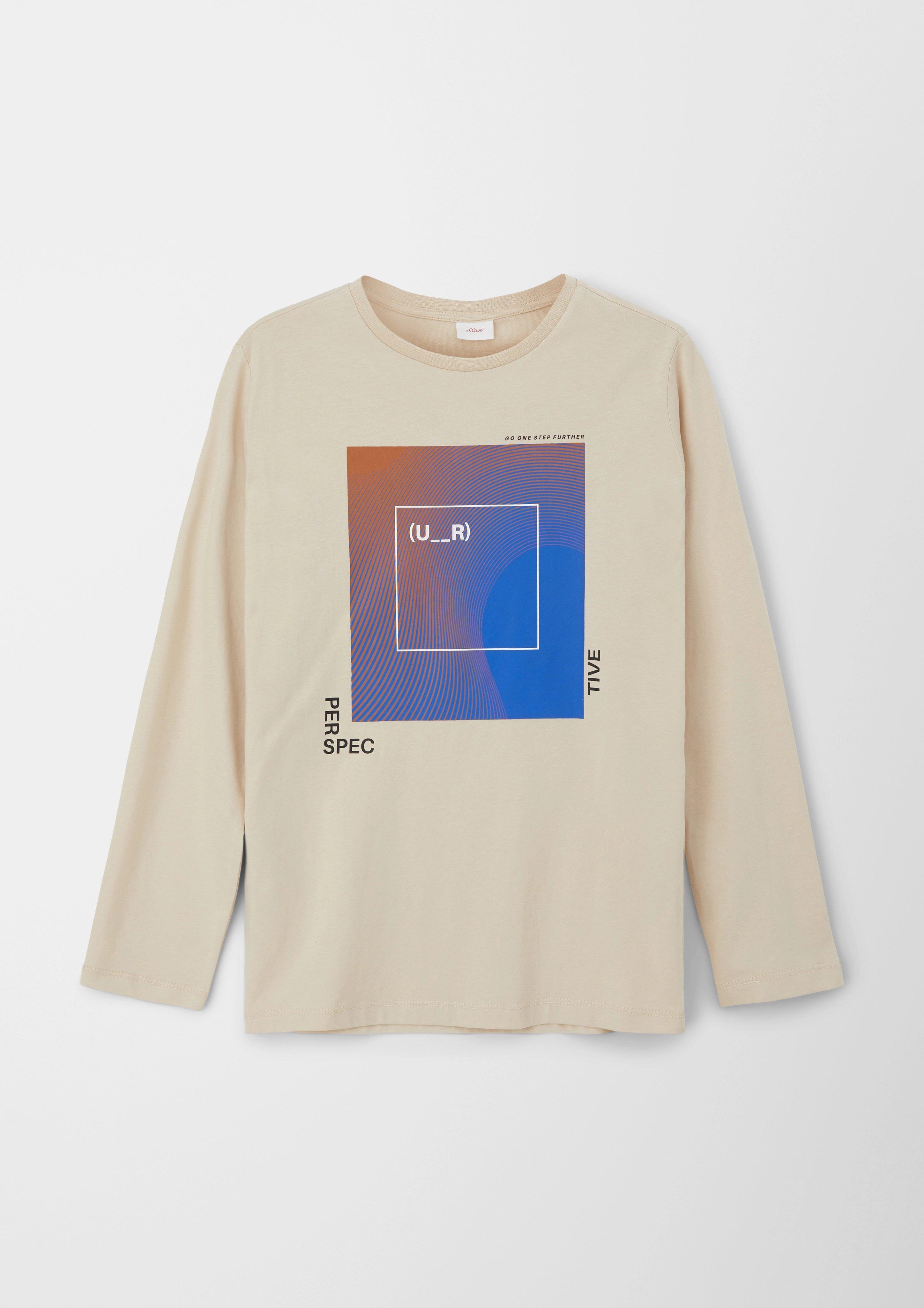 Sweatshirt mit Front-Print  2123045-8120