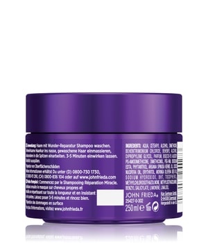 JOHN FRIEDA Frizz Ease Wunder-Kur Haarkur-250 ml