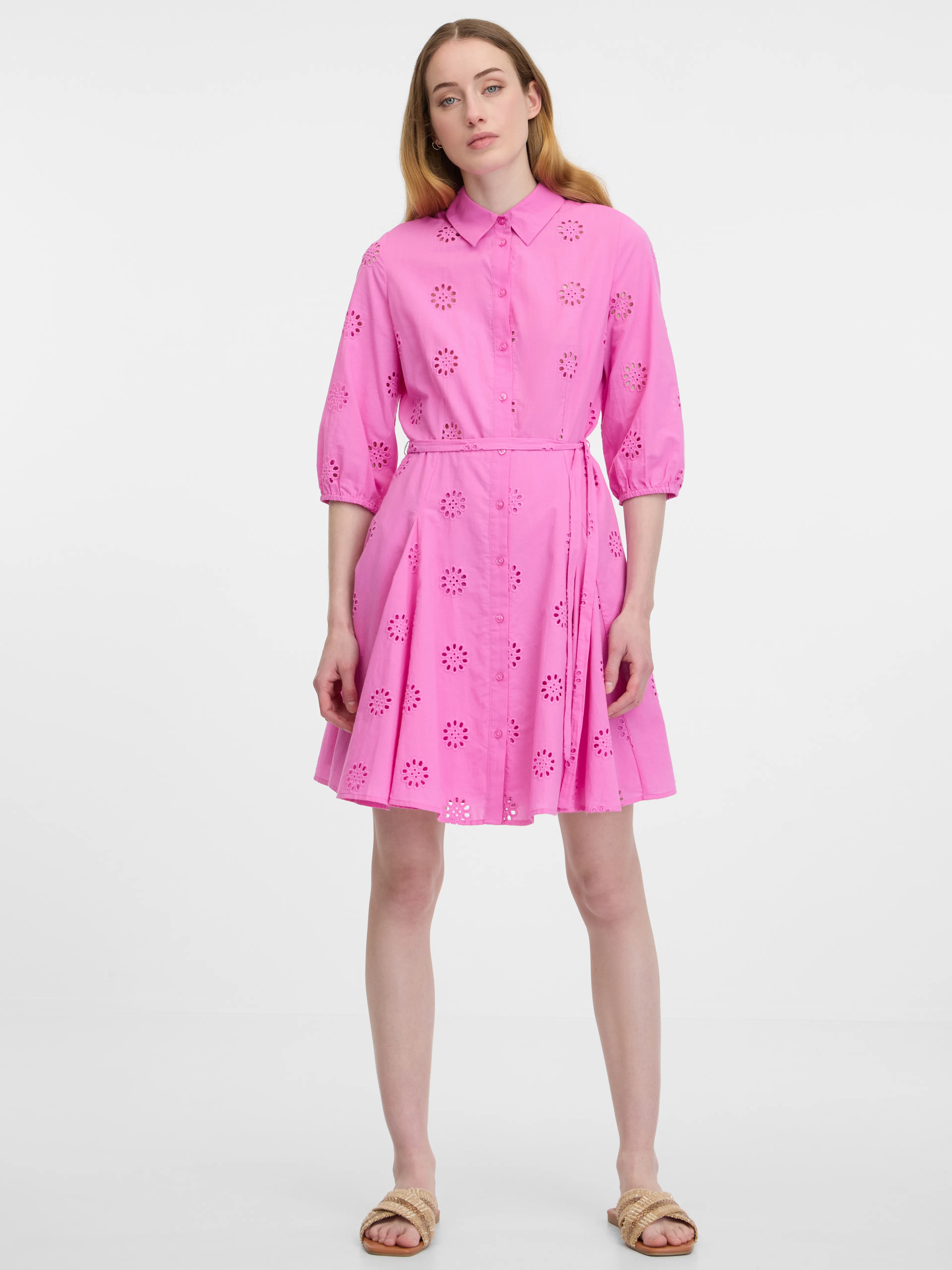 Rosa Damen-Hemdkleid ORSAY