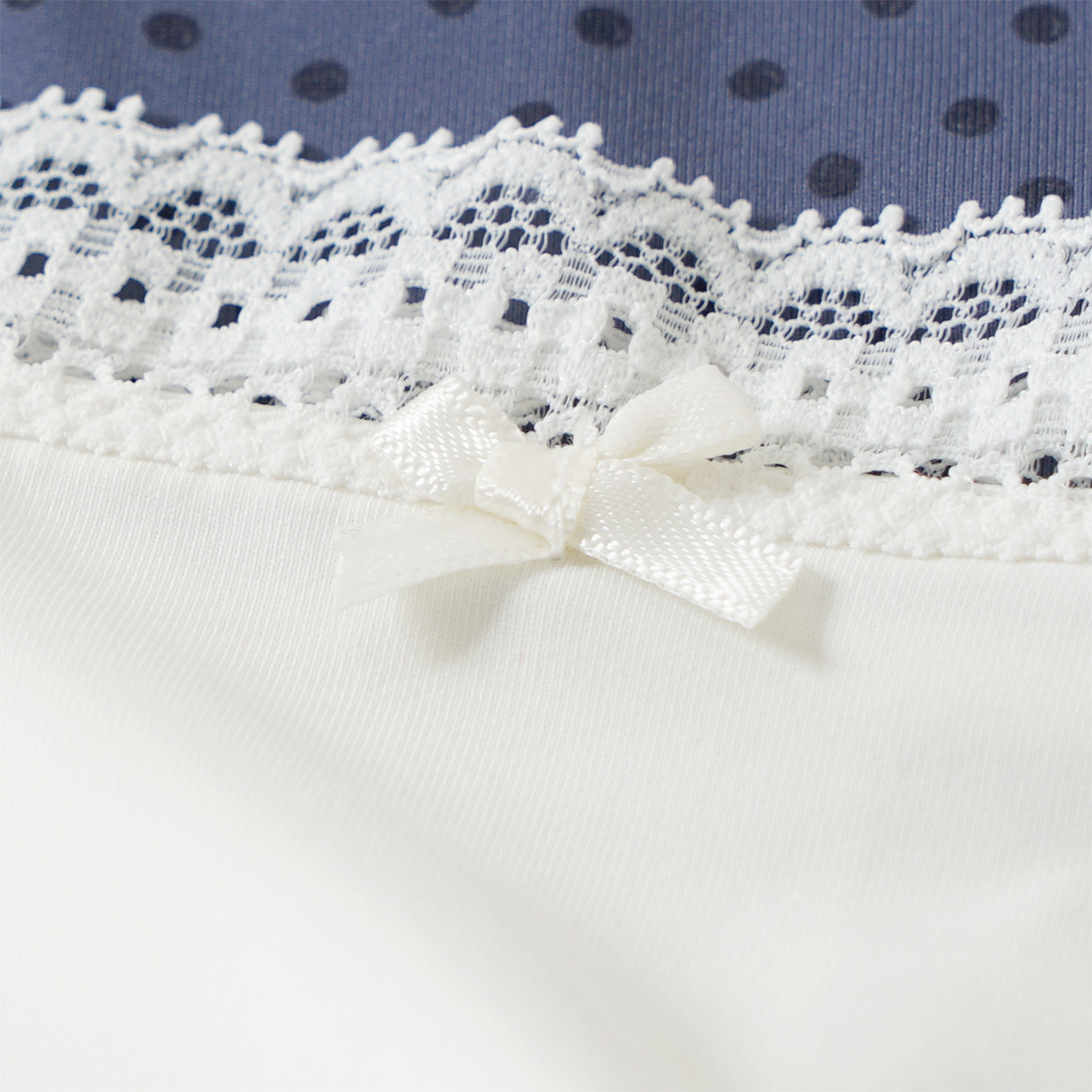 3 Damen Slips mit Spitzenbund