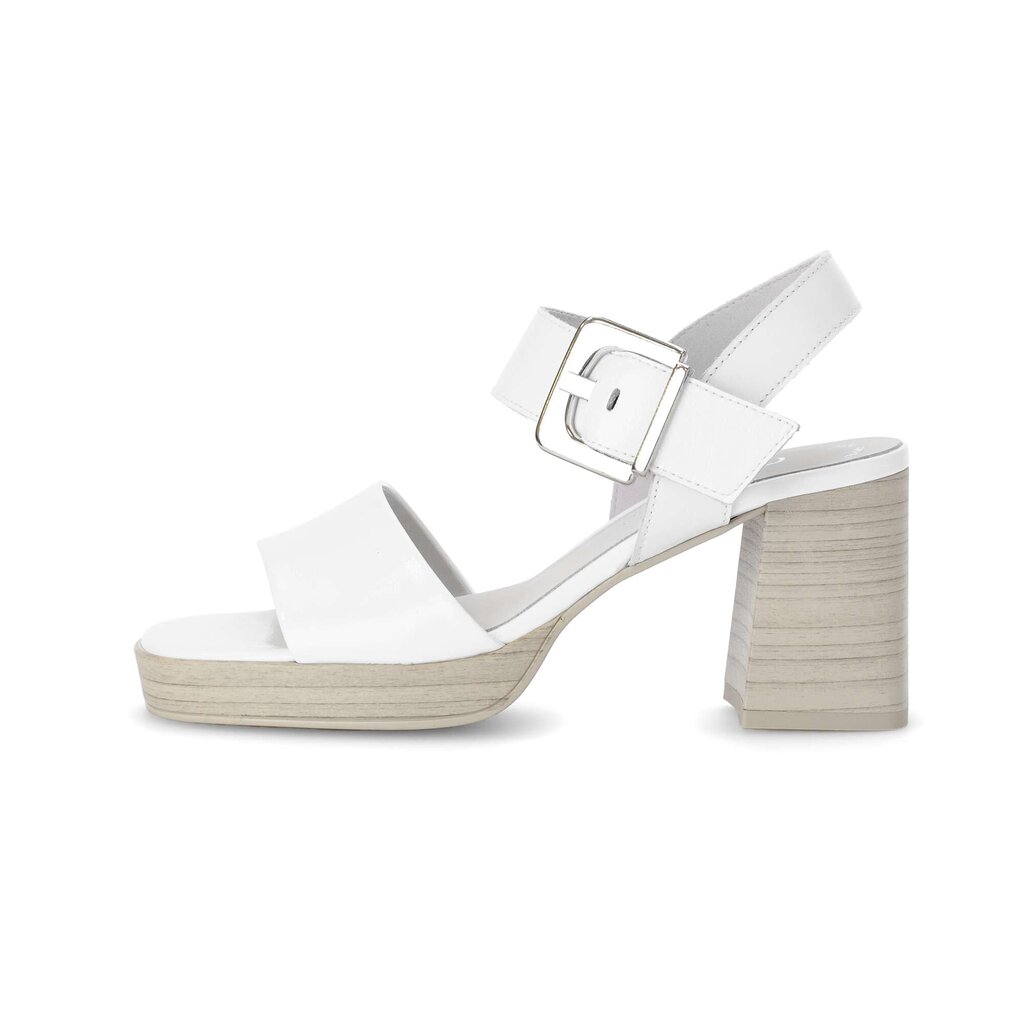 Gabor fashion Plateau Sandale weiß