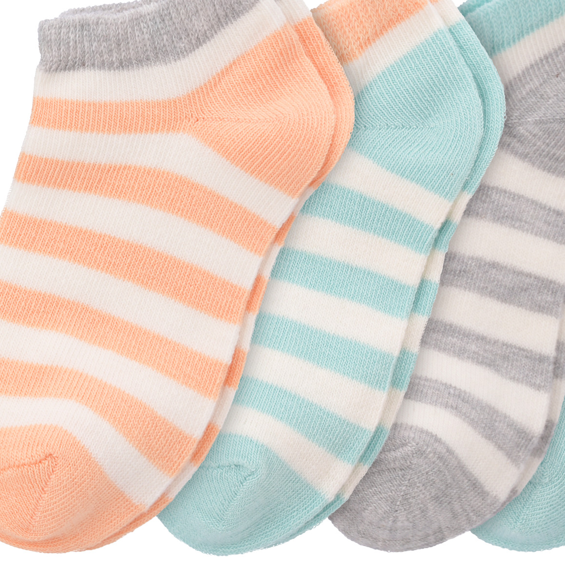 5 Paar Baby Sneaker-Socken im Muster-Mix