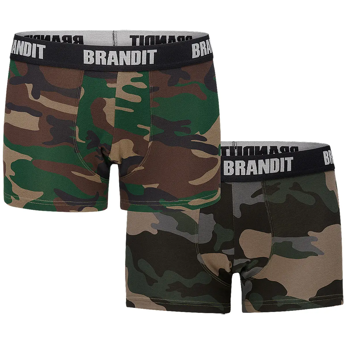 Boxershorts 2er Pack woodland und darkcamo