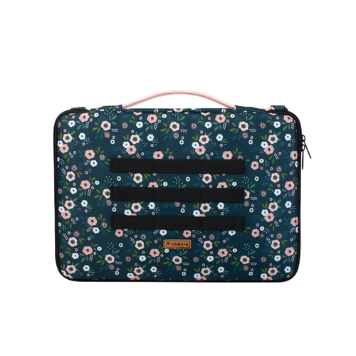 Sandton 13-inch laptop sleeve, petrol blue