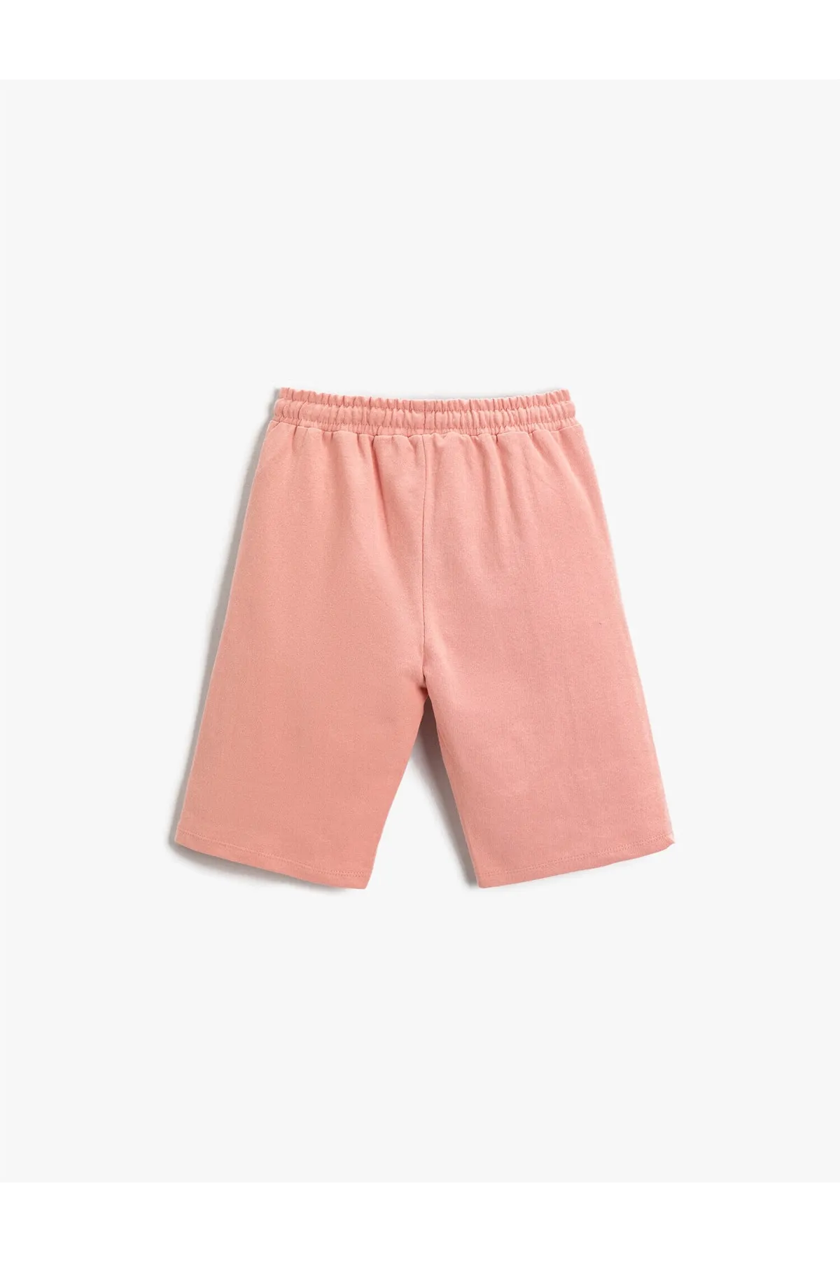 Koton  Bedruckte Shorts mit elastischem Bund über dem Knie aus Baumwolle
