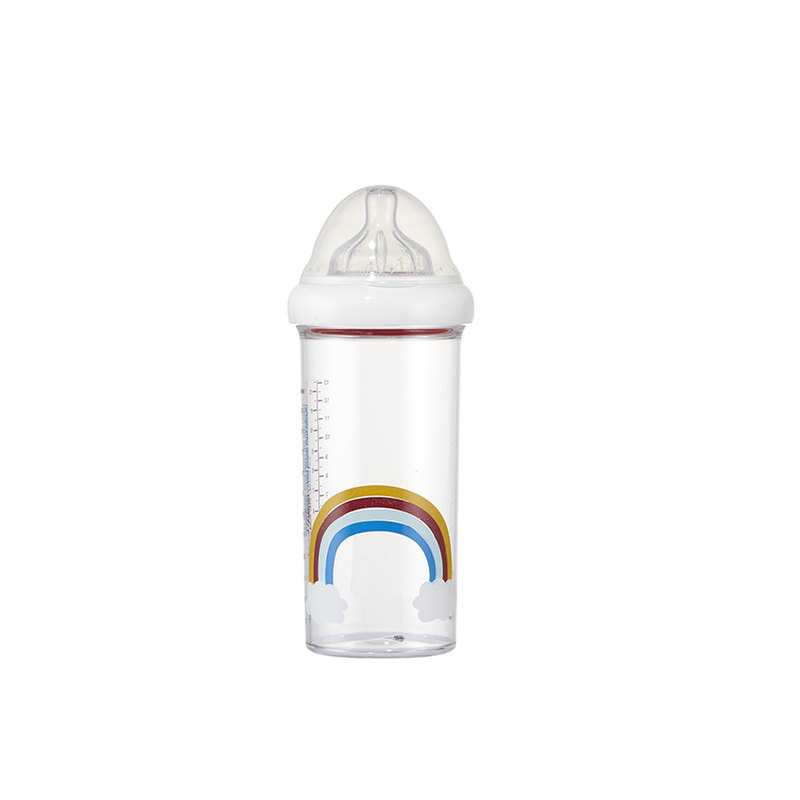 Biberon 6+ mois 360 ml anti-coliques Rainbow Le biberon français