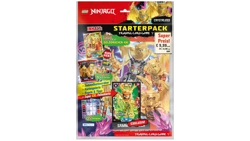 Blue Ocean - Lego Ninjago Serie 8 Starter-Pack Trading Cards