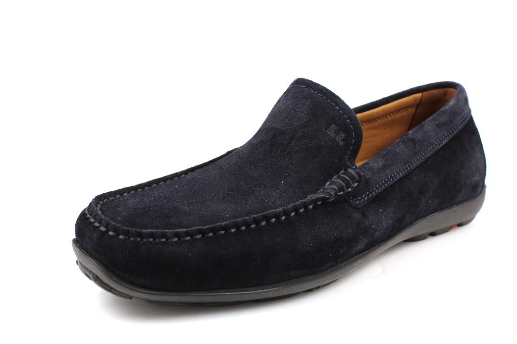 LLOYD Komfort Slipper blau Mokassin Emilio, Blau