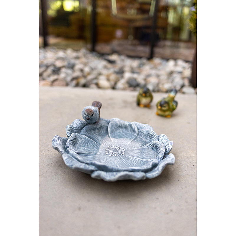 Home Fugl 10x7x9,5 cm, keramikk