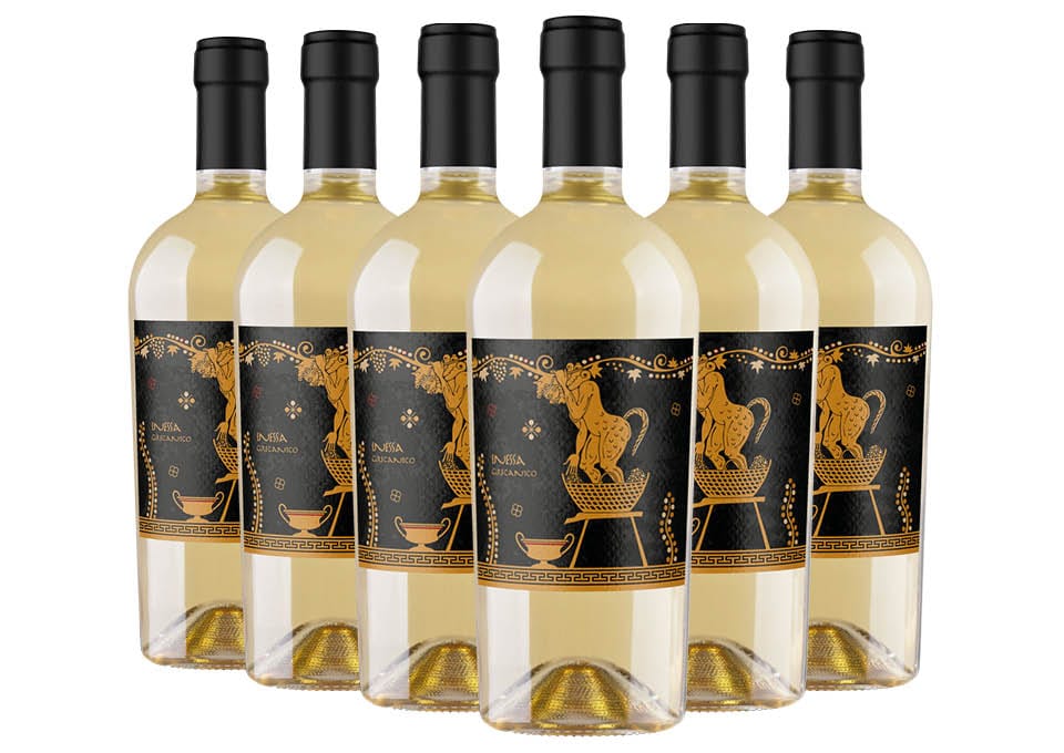 Terre Siciliane IGT Grecanico 2021 Inessa 6 bouteilles de 0,75 ℓ
