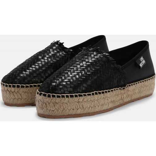 Love Moschino Espadrilles Espadrilles in Flecht-Optik