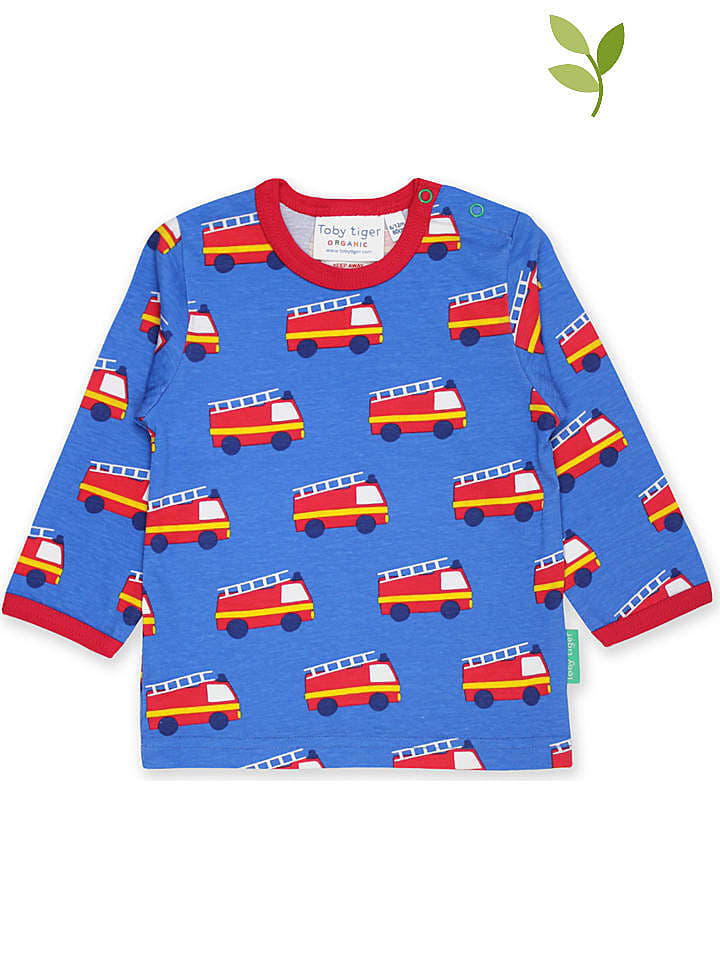 Toby Tiger Longsleeve in Blau günstig kaufen 116