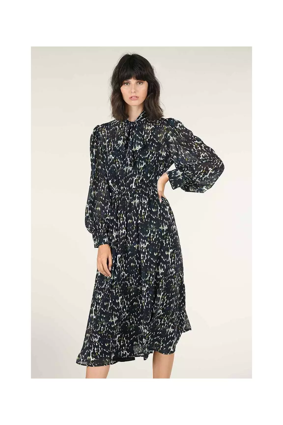 Molly Bracken Robes Mi Longues Femme couleur noir