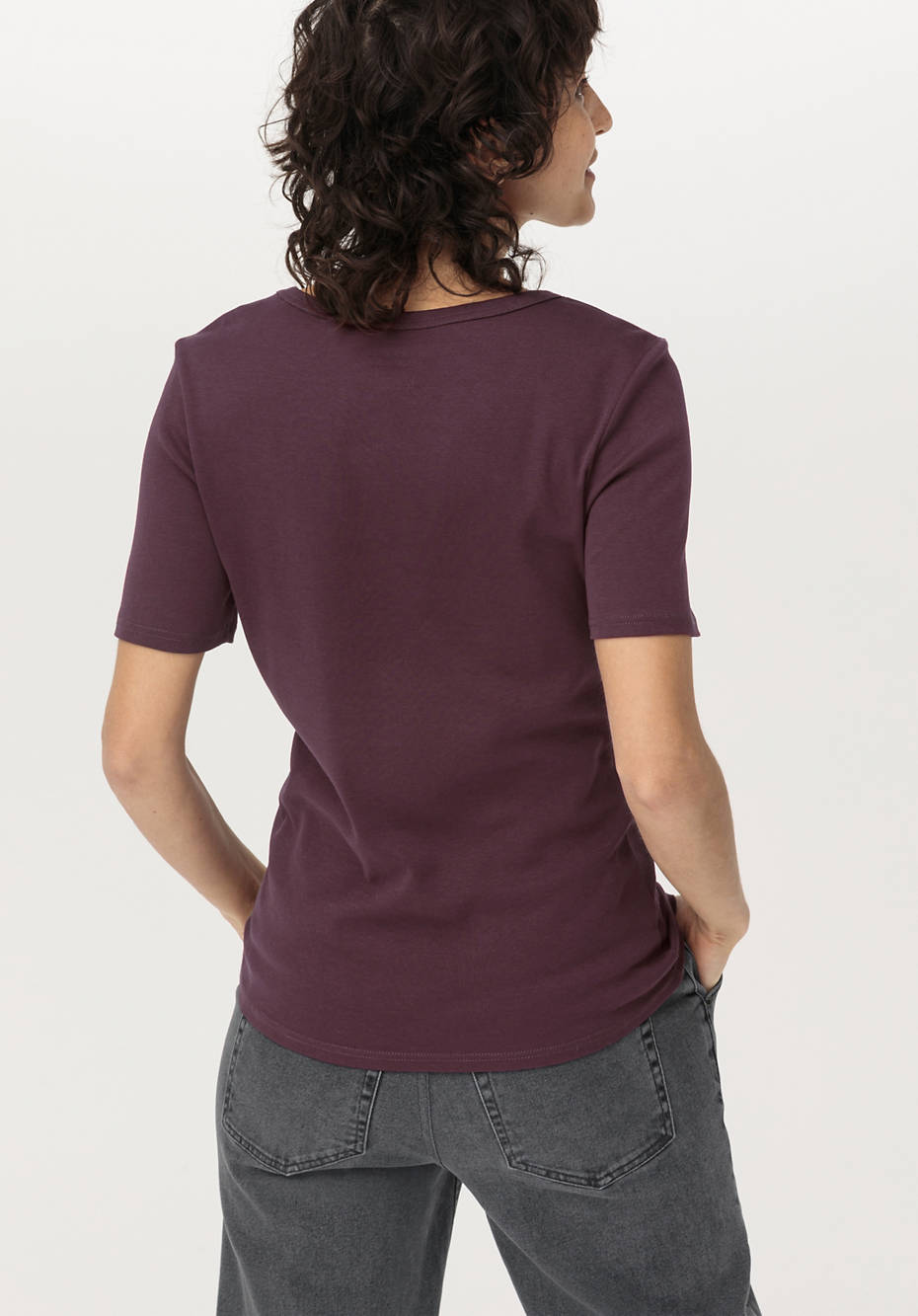 Kurzarm-Shirt aus reiner Bio-Baumwolle