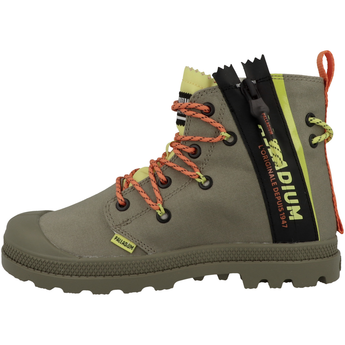 Palladium Pampa Lace It Boots hellbraun