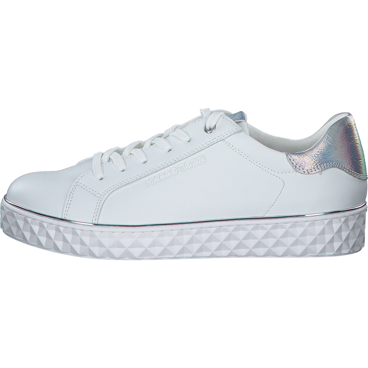 Marco Tozzi 23705, Schnürschuhe, Damen, Weiß