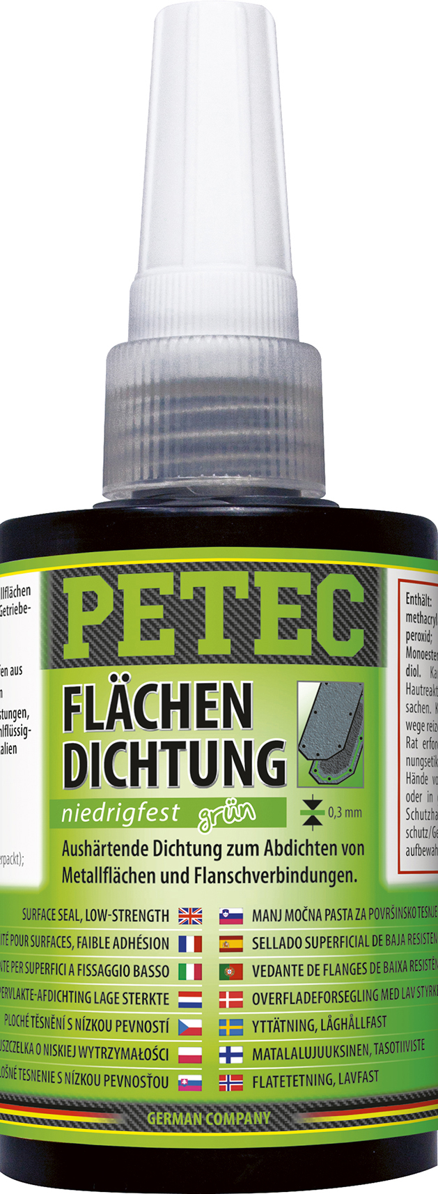 Flächendichtung niedrigfest, 75 ml, Petec - ATU