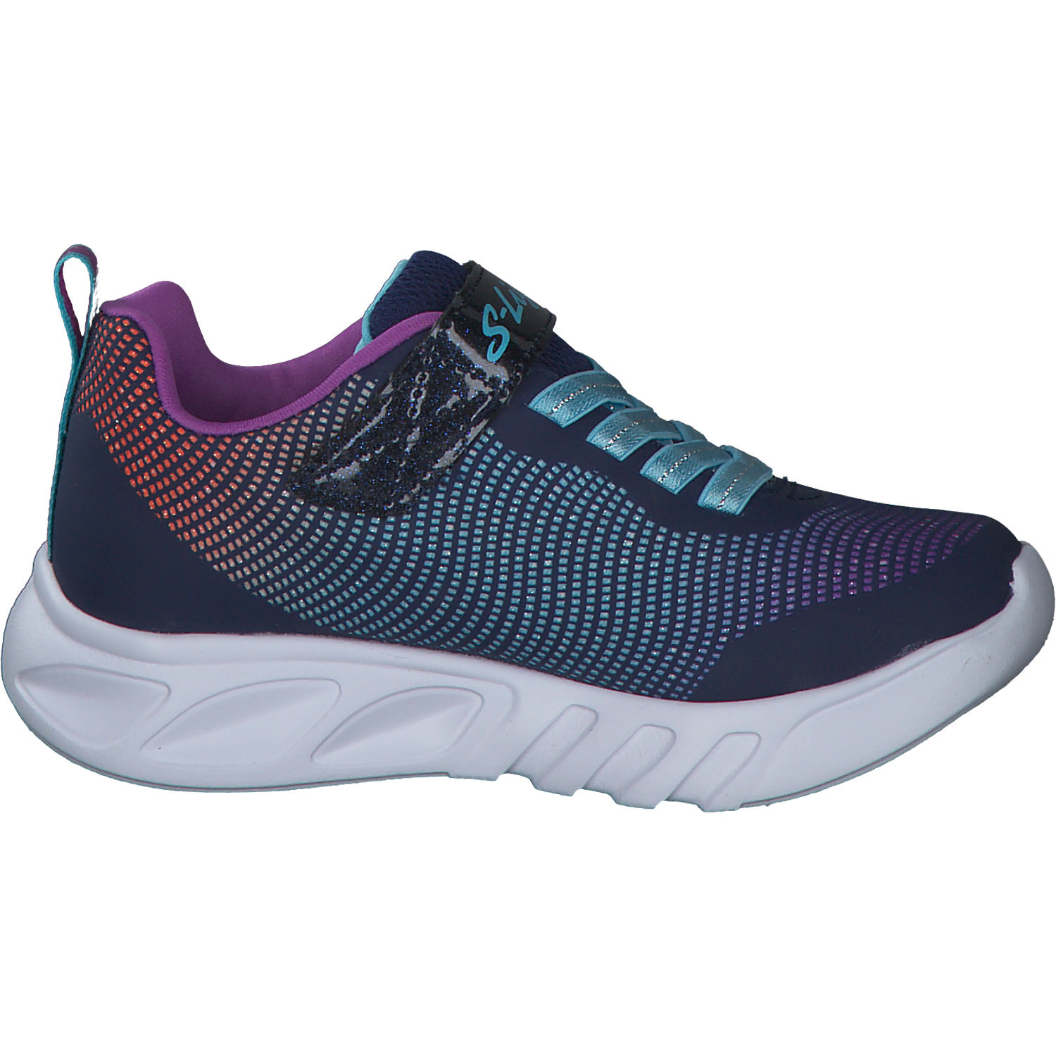 Skechers 303700L, Sneakers Low, Kinder, NVMT navy/multi