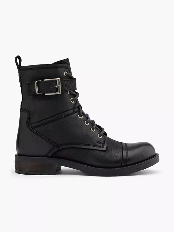5th Avenue Leder Schnürstiefelette