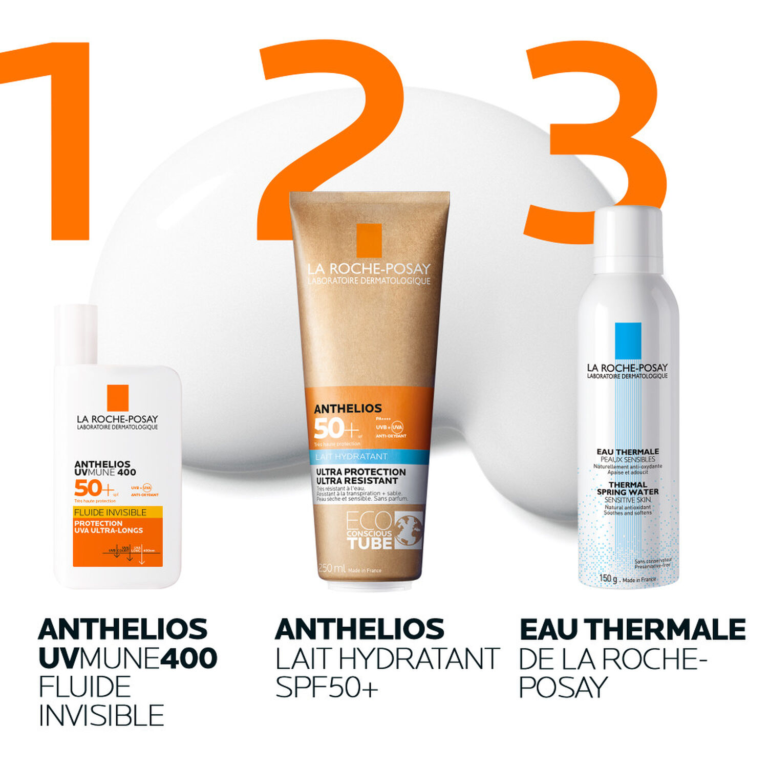 la roche-posay Anthelios SPF50+ Lait Solaire Hydratant Corps 250 ml
