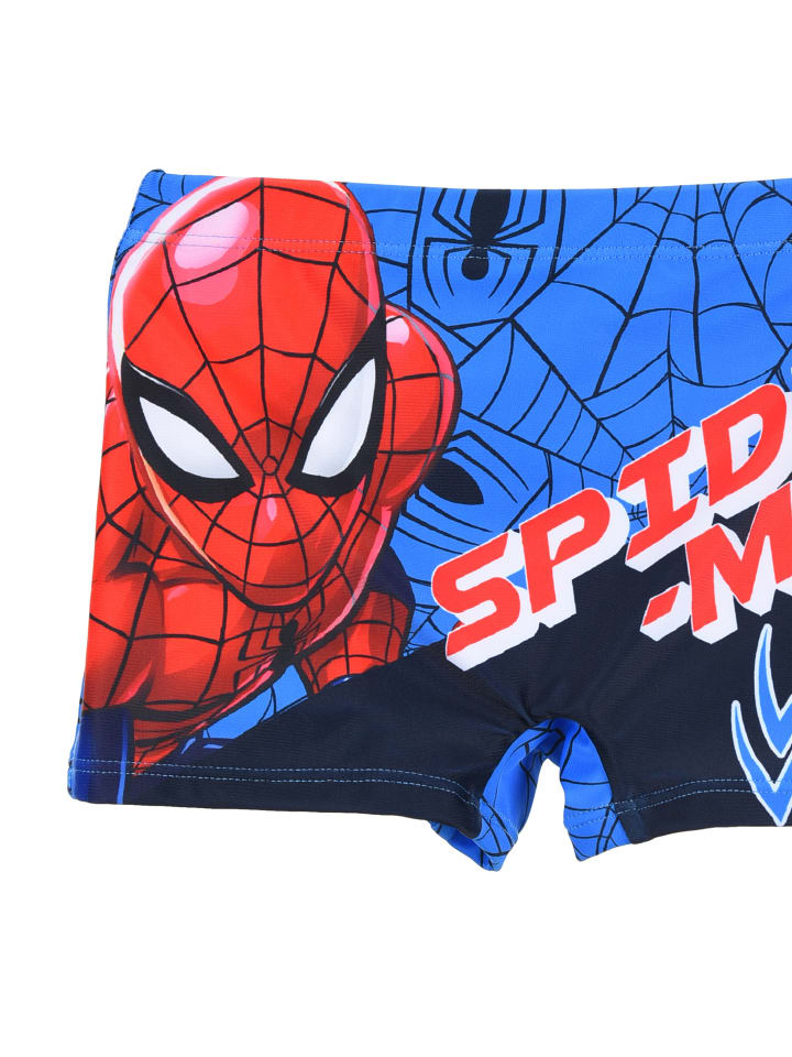Spiderman Spiderman Jungen Badehose Schwimmhose in blau günstig kaufen